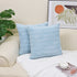 Corduroy Decorative Throw Pillow Covers Soft Boho Striped Modern Farmhouse Christmas Home Decor For Sofa Living Room Couch Bed